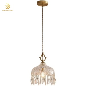 Lustre de plafond LED en métal de style nordique, <span class=keywords><strong>luminaire</strong></span> suspendu moderne pour salon avec lampe à <span class=keywords><strong>suspension</strong></span> en verre, décoration intérieure - Product Image 5