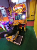 Machine de jeu de course de moto simulateur, machine d'arcade à pièces, mouvement super moto, course de voiture pour salle de jeux