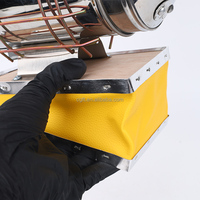 Excellent prix outils de conception durables apiculteur jaune en acier inoxydable manuel abeille fumoir Kit outils d'apiculture