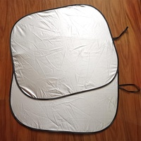 Nouveau pare-soleil de pare-brise avant de voiture 2pcs facile à installer