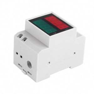 Voltímetro Digital de carril Din, amperímetro, medidor de Panel de corriente - Product Image 2