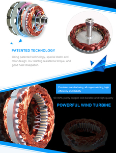 เครื่องกำเนิดไฟฟ้า<span class=keywords><strong>กังหัน</strong></span><span class=keywords><strong>ลม</strong></span>แบบโฮมเมด - Product Image 3