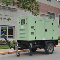 Groupe électrogène diesel silencieux à prix de gros usine, Perkins Weichai Ricardo Deutz, 30kva 50kva 80kva 50kw 250kv