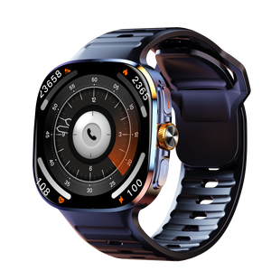 Montre connectée carrée 4G AMOLED de 2,16 pouces M99 Gel de silice Caméra rotative à 190° Appel vidéo NFC GPS 3+32G Étanche IP67 Boîtier en alliage - Product Image 2