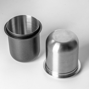 Tasse doseuse automatique carrée en acier inoxydable pour café expresso 58 mm, capacité 150 ml, universelle, compatible avec le porte-filtre - Product Image 2