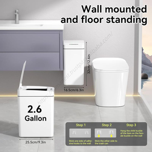 Venta al por mayor de cubo de basura automático de 20L con sellado y cambio automáticos, sistema inteligente de eliminación de residuos para uso en la cocina - Product Image 3