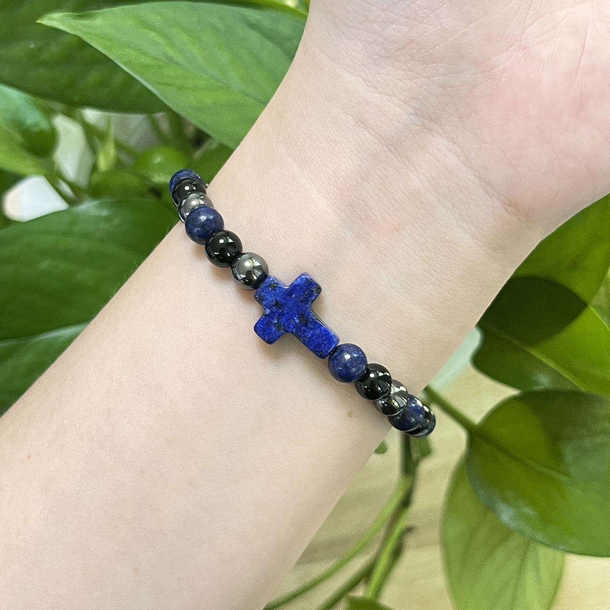 real lapis,black obsidian,hermatite