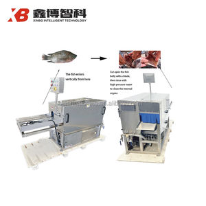 魚処理プラント設備の洗浄およびスケーリング用自動魚腸除去機カッター - Product Image 6