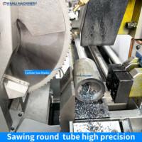 Machine à scier circulaire à grande vitesse pour métaux, certifiée CE, pour la découpe de l'acier rond, de l'acier inoxydable et de l'aluminium