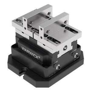 Warwick KSP2-100 + TRZ-100 khí nén đồng tâm Vise bền zero-điểm 5 trục không khí Chuck cho VMC ROTARY - Product Image 3