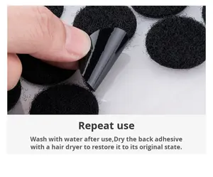 Coussinets auto-adhésifs et antidérapants écologiques double face avec ajustement sécurisé pour tapis, tapis et meubles - Product Image 5