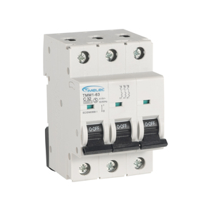 เบรกเกอร์วงจรขนาดเล็ก OEM/ODM TMM1-63 3P 6~32A 16แอมป์ 10000A สำหรับกระแสเกิน - Product Image 3