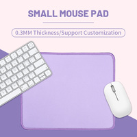 Tapis de bureau violet PC accessoires informatiques Gamer petit tapis de souris en caoutchouc antidérapant tapis de souris de jeu tapis de souris personnalisé Gamer pour le bureau