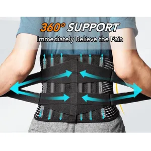 Adjustable Breathable Correct Posture Waist Support Lower Back Belt Comfortable Lumbar Support Brace