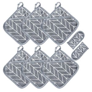 Custom-printed Logo Cotton Fabric <b>Pot</b> <b>Holder</b> For Kitchen Use - Product Image 4