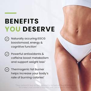 Capsules d'extrait de thé <span class=keywords><strong>vert</strong></span> et de grains de café <span class=keywords><strong>vert</strong></span> végétaliennes OEM, soutien du métabolisme, brûleur de graisse, coupe-faim pour femmes et hommes - Product Image 3