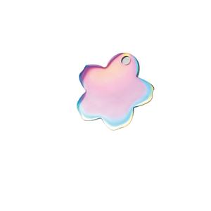 チタニウムスチールタグペンダント金属ペットリスト広告ギフトネックレスレタリングステンレススチール犬タグ猫のペットタグ - Product Image 2