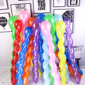 Globos Largos en Espiral Ondulados, Colores Surtidos, Luminosos, con Tres Niveles de Iluminación, Luz Cálida Intermitente, para el Día de San Valentín <span class=keywords><strong>Infantil</strong></span> - Product Image 1