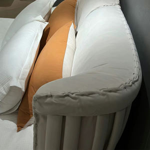 Nubuck Luxury king Size <strong>Bed</strong> Frame Luxury Double Storage <strong>Bed</strong> with Storage for Bedroom No Reviews yet - Product Image 5