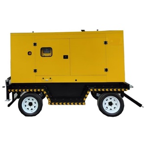 גנרטור דיזל מקצועי 30kVA סופר שקט מדגם JINFANG JF-50DG-50kw נייד על עגלה - Product Image 3