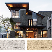 Revêtements muraux extérieurs décoratifs en béton pour façades industrielles, aspect neuf, 20 ans de garantie, pour villas et hôpitaux
