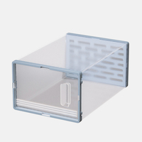 Boîte de rangement pliable empilable Boîte à chaussures