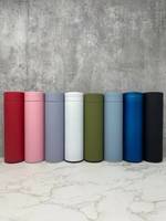 Botol Termos Vakum Stainless Steel 304 500ml Promosi Baru 2024, Cat Karet, Laris Manis