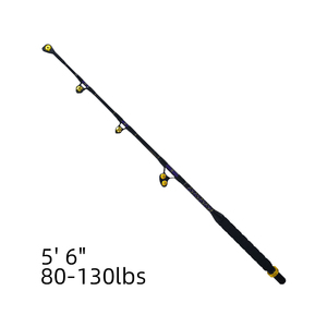 Tiefsee boot Angelrute verstellbare Hintern schwere große Thunfisch Angel troll ing Rute - Product Image 2