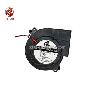 Direktvertrieb 9733 Kleiner Axiallüfter 12V/24V/48V DC 6800U/min 2-Kugellager Bürstenlos 97*97*33mm Elektrisches Gebläse - Product Image 2