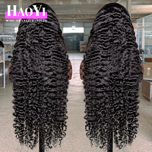 Perruque frontale en dentelle HD 13*4 en cheveux vierges vietnamiens bruts 15A, densité 250%, bouclés naturels birmans, sans colle, vente en gros - Product Image 2