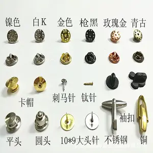 Hy kim loại hat Bow needlepin Trâm Pin thẻ cao cấp Khuy măng sét huy hiệu may mặc