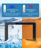 Tablet PC Industrial Resistente de 8 Pulgadas, 7000 mAh, IP67, N5100, Android Windows 10 12, Tablet PC Resistente 4G