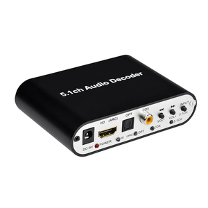 บอร์ดถอดรหัสเสียง <span class=keywords><strong>5.1</strong></span> พร้อมอินพุตออปติคอลโคแอกเชียล USB และ HD ARC สำหรับระบบเสียงโฮมเธียเตอร์ - Product Image 1