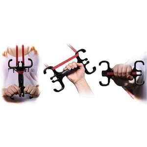 La fascia per <span class=keywords><strong>allenamento</strong></span> per tutto il corpo portatile per palestra da <span class=keywords><strong>casa</strong></span> maneggia la maniglia delle fasce di resistenza in materiale <span class=keywords><strong>ABS</strong></span> - Product Image 4