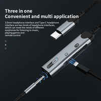 Adaptador de Cable de Audio Tipo C a Tipo C + Conector de Auriculares de 3.5mm para iPhone 15