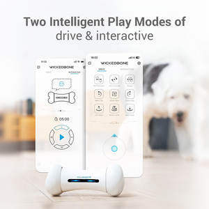 Jouets interactifs <span class=keywords><strong>pour</strong></span> chiens d'extérieur Cheerble, écologiques, modernes et élégants, en silicone et PC, <span class=keywords><strong>pour</strong></span> les grands chiens intelligents et lasseurs - Product Image 2