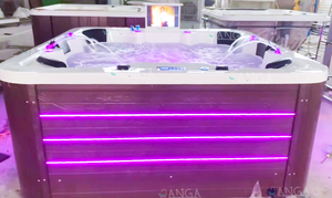 Sex Jacuzzis Kit de bain à remous extérieur pour 6 personnes Picinas Hidromasajes Bain à remous de jardin/spa Extérieur Jakuzi avec TV - Product Image 6