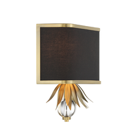 Applique Murale Décorative Moderne à 2 Lumières en Tissu, Abat-jour Carré en Lin Noir, Lampe Murale pour Villa, Chambre, Hôtel, Salle de Bain, Éclairage Domestique