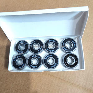 8.* 22*7 Roulement de planche à roulettes à joint noir en acier chromé à bas prix 608 Roulement à billes à gorge profonde - Product Image 4