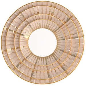 Juego de <span class=keywords><strong>Vajilla</strong></span> de Porcelana Fina de Lujo con Detalles en Oro para Bodas, Platos Planos y de Presentación para Hotel y Hogar - Product Image 2