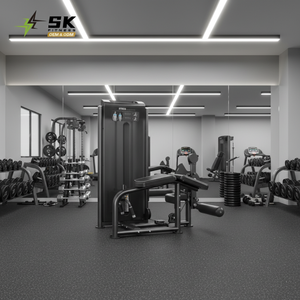 Machine à extensions et flexions des jambes à double fonction SK Commercial, équipement de musculation robuste pour le renforcement des muscles du bas du corps - Product Image 2