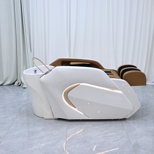 Silla reclinable moderna para <span class=keywords><strong>peluquería</strong></span>, cama eléctrica de cerámica para champú, terapia de agua, masaje, champú para <span class=keywords><strong>peluquería</strong></span>, silla, cabeza, cama de Spa - Product Image 1