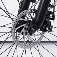 Bicicleta Eléctrica Urbana al por Mayor con Cuadro de Acero, 7 Velocidades, 27.5 Pulgadas, Fat Bike C70, Motor sin Escobillas de 250W en el Buje Trasero, Pantalla LCD, para Adultos