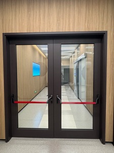 <span class=keywords><strong>Porte</strong></span> de sécurité en verre ignifuge - Résistance au feu de 1 à 3 heures - Cadre extérieur en acier et verre - Autres types de portes ignifuges - Product Image 1