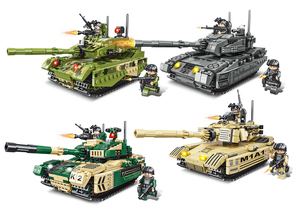 Jouet Wars série militaire Technics char de combat principal militaire ensemble blocs de construction briques pour enfants cadeaux - Product Image 3