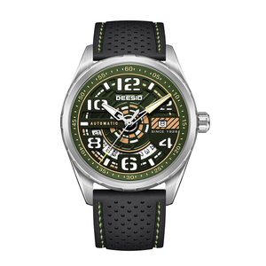 Dessio Men's Luxury Skeleton Automatic <b>Mechanical</b> <b>Watch</b> with Original Movement Custom Logo Wrist Replacement Parts - Product Image 2