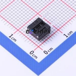 TSD007A04326A03 Tactile Switch Bent Lead Through Hole,6x6mm Switch Round Button 2.6N Right Angle Insert 6mm - Product Image 2