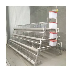Poultry Chicken House Coop Hot Dip Galvanized Metal 1000 5000 Hen Laying Egg Layer Chicken Cages
