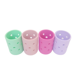Nueva cubierta de taza de goma de silicona <span class=keywords><strong>EVA</strong></span> personalizada, Enfriador de latas en blanco para bolsa de playa - Product Image 5
