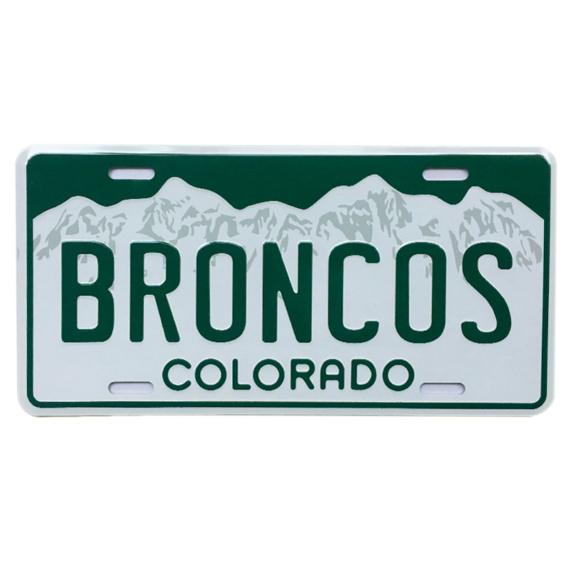 Wholesale Custom Aluminum License Plate Car Number Plate Car Plate for Souvenir